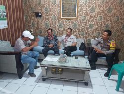 Bhabinkamtibmas Wilayah Hukum Polsek Klapanunggal Menjalin Kedekatan Dengan Tokoh Masyarakat Desa Kembangkuning Dan Ajak Jaga Kamtibmas serta Beri edukasi TPPO