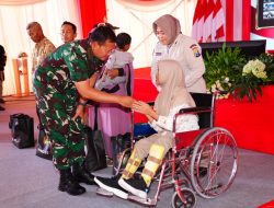 Panglima TNI Hadiri Bhakti Kesehatan dan Bhakti Sosial 32 Tahun Akabri 91 di Malang