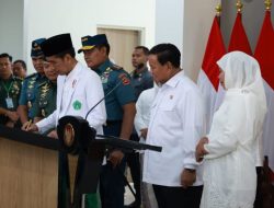 Presiden RI Didampingi Menhan Prabowo Resmikan Dua Rumah Sakit TNI di Surabaya