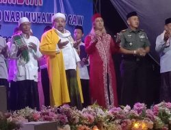Tingkatkan Ukhuwah Islamiah Danramil 11 Pebayuran Haturkan Doa Di Acara Maulid Nabi Muhammad SAW