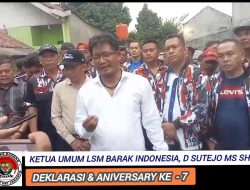 Sukseskan Deklarasi & Anniversary ke 7 LSM Barak Indonesia