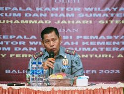 Kunjungi Rutan Balige, Kakanwil Kemenkumham Sumut Tegaskan 3 Kunci Pemasyarakatan Maju + Back to Basic