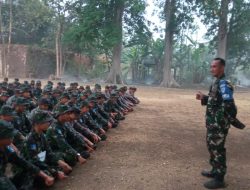Ratusan Siswa Secaba TNI AU Dan POLRI Peduli Situs Keraton Kartasura