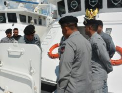 Kepala Bakamla RI Tinjau Kesiapan Unsur dan Personel Zona Bakamla Barat