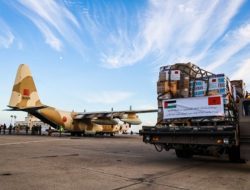 Dua Pesawat Militer Maroko Yang Membawa Bantuan Kemanusiaan Untuk Palestina Tiba di Bandara El Arich!!