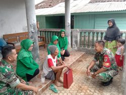 Koramil 14 Surade Kodim 0622 Sukabumi Bersama Persit Gelar Jum’at Berkah