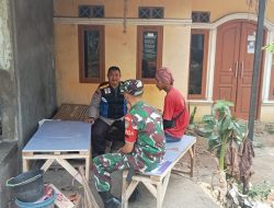 Jaga Sinergritas TNI – Polri Wilayah Hukum Polsek Rancabungur Lakukan Sambangi warga Beri Pesan Kamtibmas dan Beri Edukasi TPPO