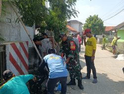 Babinsa Kerjabakti Bangun Kesadaran Masyarakat Di Hari Sumpah Pemuda