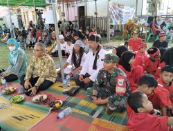 Babinsa Hadiri Peringatan Sumpah Pemuda Dengan Santunan Anak Yatim-Piatu