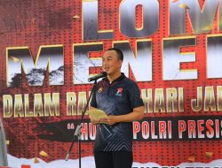 Kadiv Humas Polri Buka Pertandingan Menembak Pemimpin Redaksi