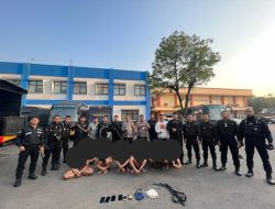 Polres Bogor Amankan 10 Pelaku Gangster Yang Beraksi di Wilayah Pakansari