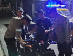 Dalam Rangka Ops OMB Lancang Kuning 2023-2024, Polsek Sukajadi Melaksanakan Patroli Blue Light