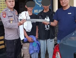 Gagalkan Aksi Tawuran, Polsek CSR (Cisarua) Polres Bogor Amankan Dua Orang Remaja