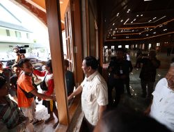 Prabowo Tinjau Detail Pembangunan Gedung Akmil Sampai ke Dapur