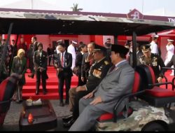 Momen Akrab Prabowo dan SBY di HUT ke-78 TNI