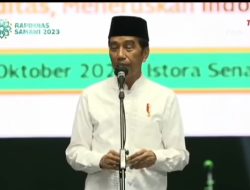 Sambutan Presiden Jokowi Pada Rakernas SAMAWI 2023