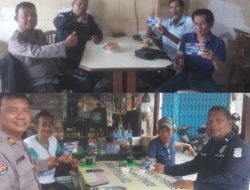 Team OMB Humas Polda Riau Sambangi Warga Pesisir dan Bagikan Stiker