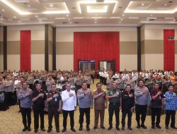 Kapolda Sulsel Pimpin Rakor Lintas Sektoral Operasi Mantap Brata 2023-2024
