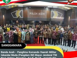 Pangdam IM menghadiri acara Lepas Sambut Kapolda Aceh