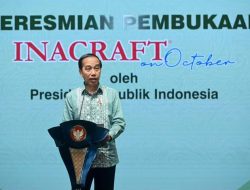 Presiden Jokowi Buka Pameran INACRAFT on October 2023