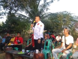 Sambangi Warga, Merik Havit Tegaskan Siap Menangkan Ganjar Pranowo Di Pilpres 2024