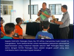 RUTAN PALANGKA RAYA DUKUNG DUKCAPIL PALANGKA RAYA DALAM MAKSIMALKAN PELAYANAN ADMINDUK BAGI WARGA BINAAN PEMASYARAKATAN