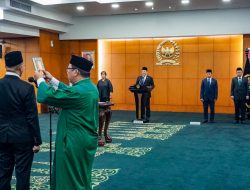 Ketua MPR RI Bamsoet Lantik PAW Anggota MPR dari Fraksi Nasdem dan PKS