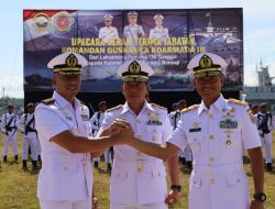 Tandai Estafet Kepemimpinan Terus Bergulir, Pangkoarmada III Pimpin Sertijab Danguskamla Koarmada III