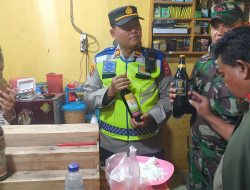 Operasi Pekat Maung 2023, Polres Serang Berhasil Sita 162 Botol Miras dan 4 Drigen Tuak