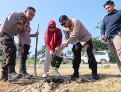 Hari Jadi Humas Polri ke-72, Bidhumas Polda Sulsel dan Polres Jajaran Tanam 4.545 Bibit Pohon