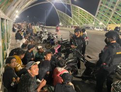 Brimob Banten Gelar Patroli Guna Berikan Rasa Aman kepada Masyarakat