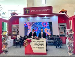 Kreatifitas Narapidana Rutan Palangka Raya Ditampilkan pada gelaran Event International AALCO ke – 61 di Bali