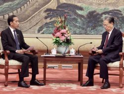 Presiden Jokowi dan Ketua Zhao Leji Apresiasi Peningkatan Kerja Sama Indonesia-RRT