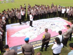 Pelaksanaan Tactical Floor Game Polres Simalungun Siap Laksanakan Ops Mantap Brata Toba Toba 2023-2024