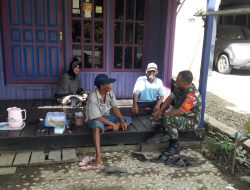 Wujudkan Kemanunggalan TNI-Rakyat Lewat Komsos Babinsa Kodim 1002/Hulu Sungai Tengah