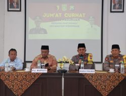 Bakti Polri Untuk Masyarakat, Polres Pasuruan Gelar Jum’at Curhat Dan Bansos