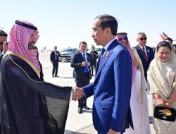 Dari Riyadh, Presiden Jokowi Bertolak ke Tanah Air