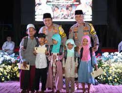 Polda Banten Gelar Syukuran dan Doa Bersama Ulama serta Berikan Santunan Kepada Anak 1000 Yatim
