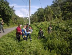 Dandim 1002/HST Tinjau Lokasi Rencana Pembangunan Koramil Batang Alai Timur