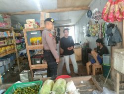 Sambang ke Warga AIPDA Edy Sanfransisco Berikan Edukasi Pentingnya Kamtibmas