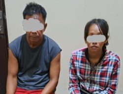 Polisi Tangkap Pasutri Pengedar Sabu di Sungai Lipai