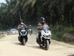 Polres Kampar Patroli Gabungan Skala Besar Bersa Stake Holder Dalam Rangka Penanganan Karhutla