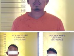 Tiga Pelaku Curat Dibekuk Polsek Kubu