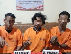 Tim Ojoloyo Tangkap 3 Pelaku Narkoba