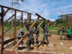 Pengabdian TNI, Atasi Kesulitan Rakyat di Papua