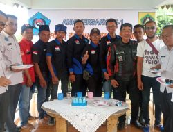 Berbagi Kebahagiaan di Milad Pertama, DPC Forum Jurnalis Peduli Publik Bogor Raya Bagikan Sembako
