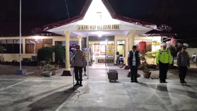 Dalam Rangka Cooling System Pemilu Damai 2024 dan Jaga Kamtibmas, Polres Kuansing Tingkatkan Patroli KRYD