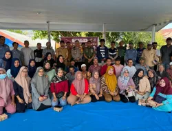 Kapolsek Tallo Menghadiri Deklarasi Pemilu Damai 2024 di Kelurahan Pannampu