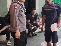 Bhabinkamtibmas Wilayah Hukum Polsek Caringin Polres Bogor Sambangi Warga Sampaikan Pesan Kamtibmas dan Edukasi TPPO
