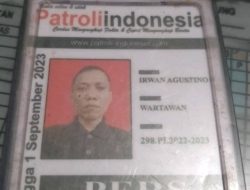Irwan Wartawan Patroli-Indonesia.com Siap Di Proses Hukum Oleh Polsek Jatiuwung Terkait Temuan Penjual Tramadol Dan Eximer